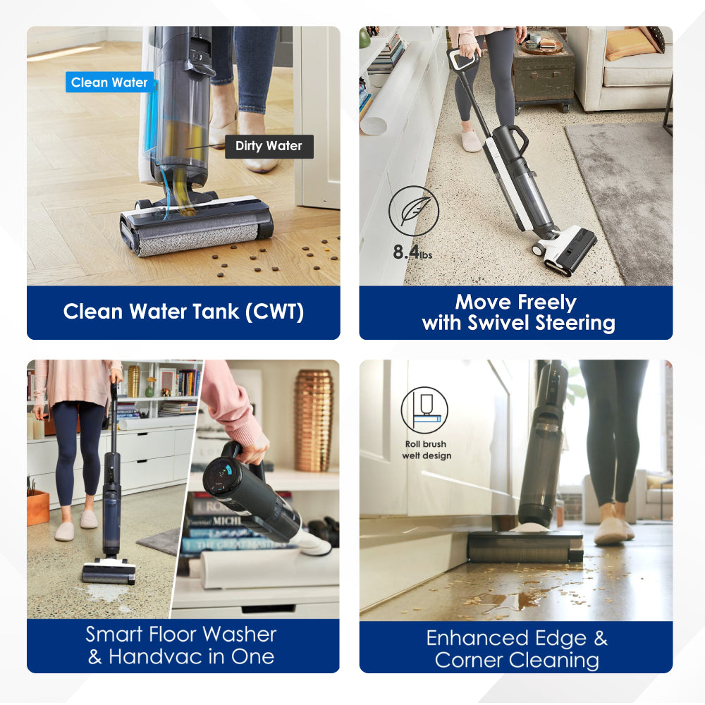 TINECO  Floor One S5 Combo 智能幹濕兩用洗地機 吸塵機