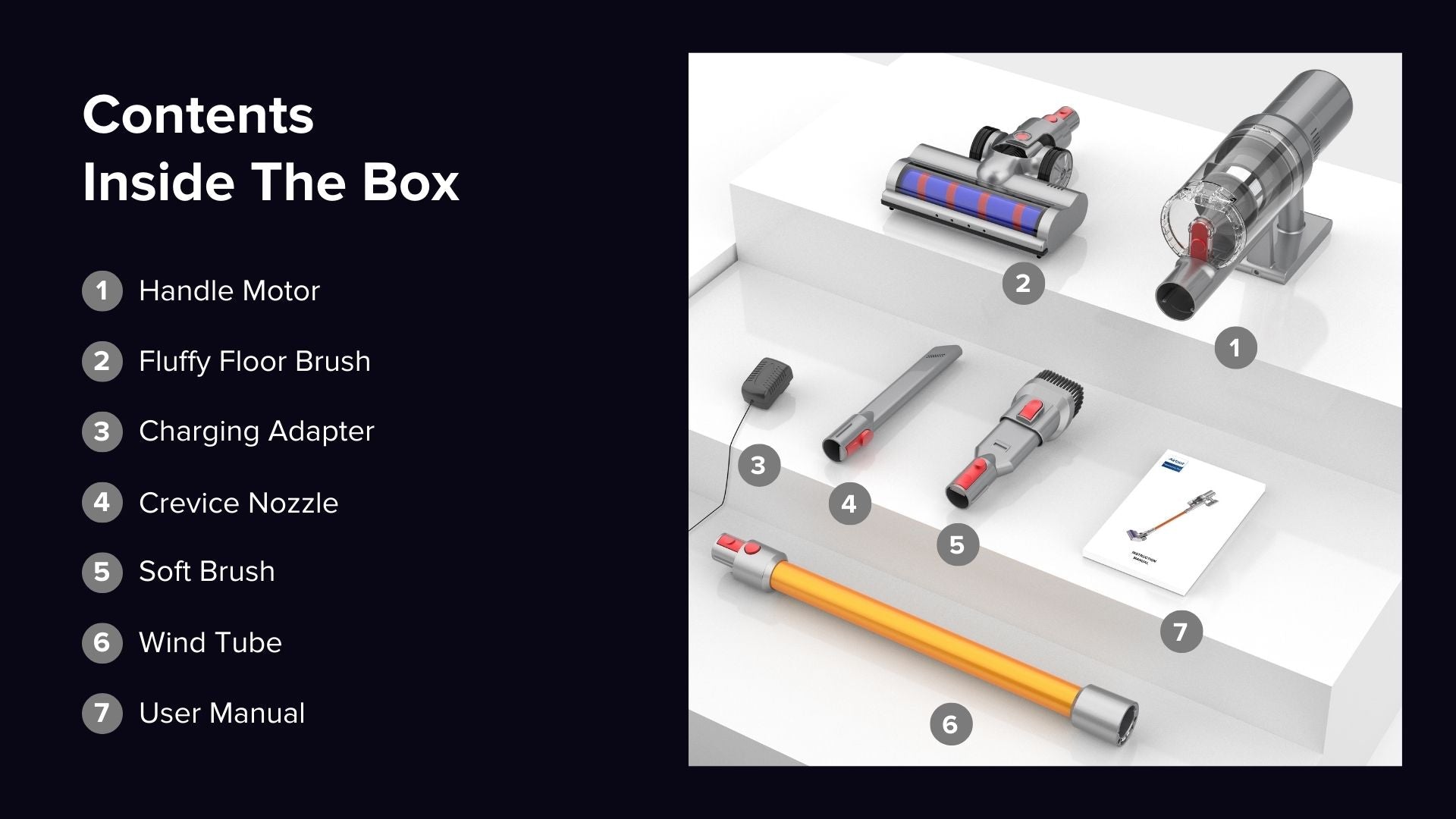 Airbot Hypersonics PRO, 27000Pa Cordless Vacuum Cleaner Portable Handheld Stick Vacuum Dust Sensor Dust Mite
