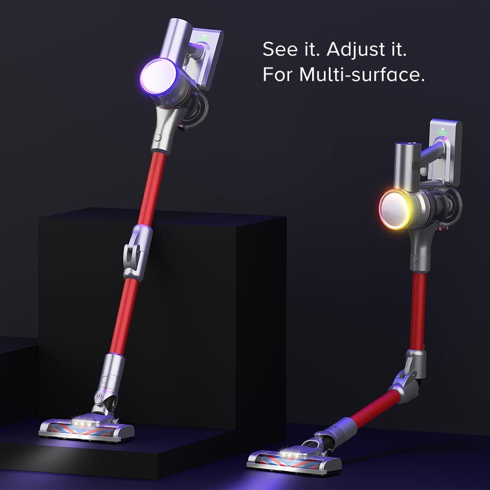 Airbot Aura Aura Vc801 19000Pa,無繩吸塵器手持棒便攜式真空除塵蟎灰塵感應磁性 V7 / V8 折疊款