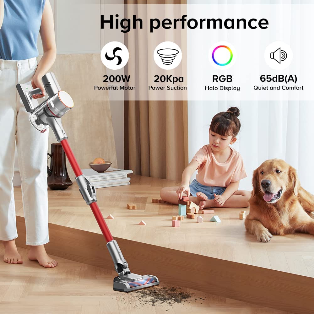 Airbot Aura Aura Vc801 19000Pa,無繩吸塵器手持棒便攜式真空除塵蟎灰塵感應磁性 V7 / V8 折疊款