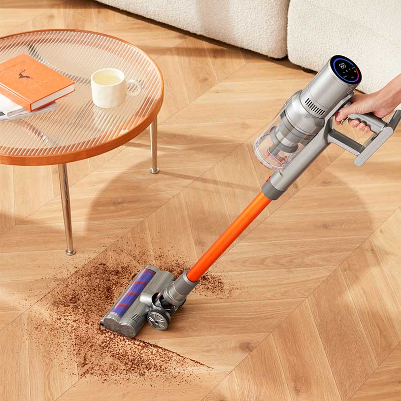 Airbot Hypersonics PRO, 27000Pa Cordless Vacuum Cleaner Portable Handheld Stick Vacuum Dust Sensor Dust Mite