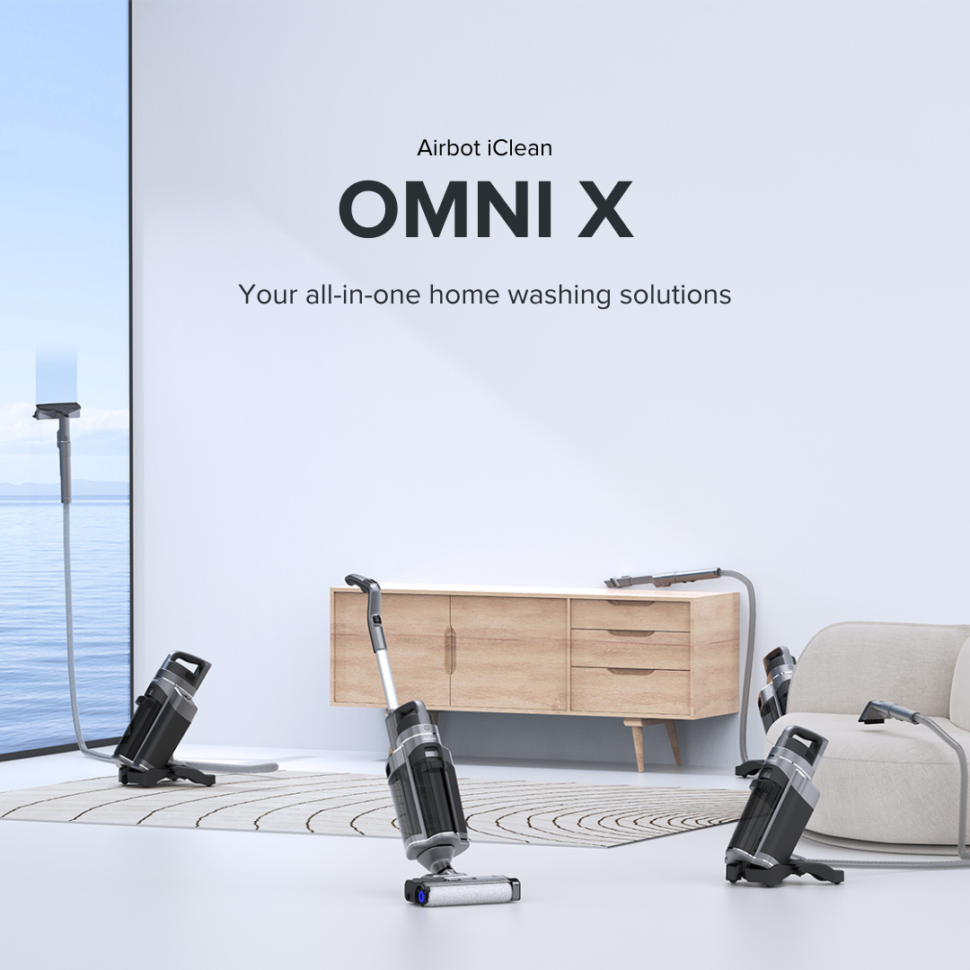 Airbot iClean OMNI X all-in-one 乾濕吸塵機