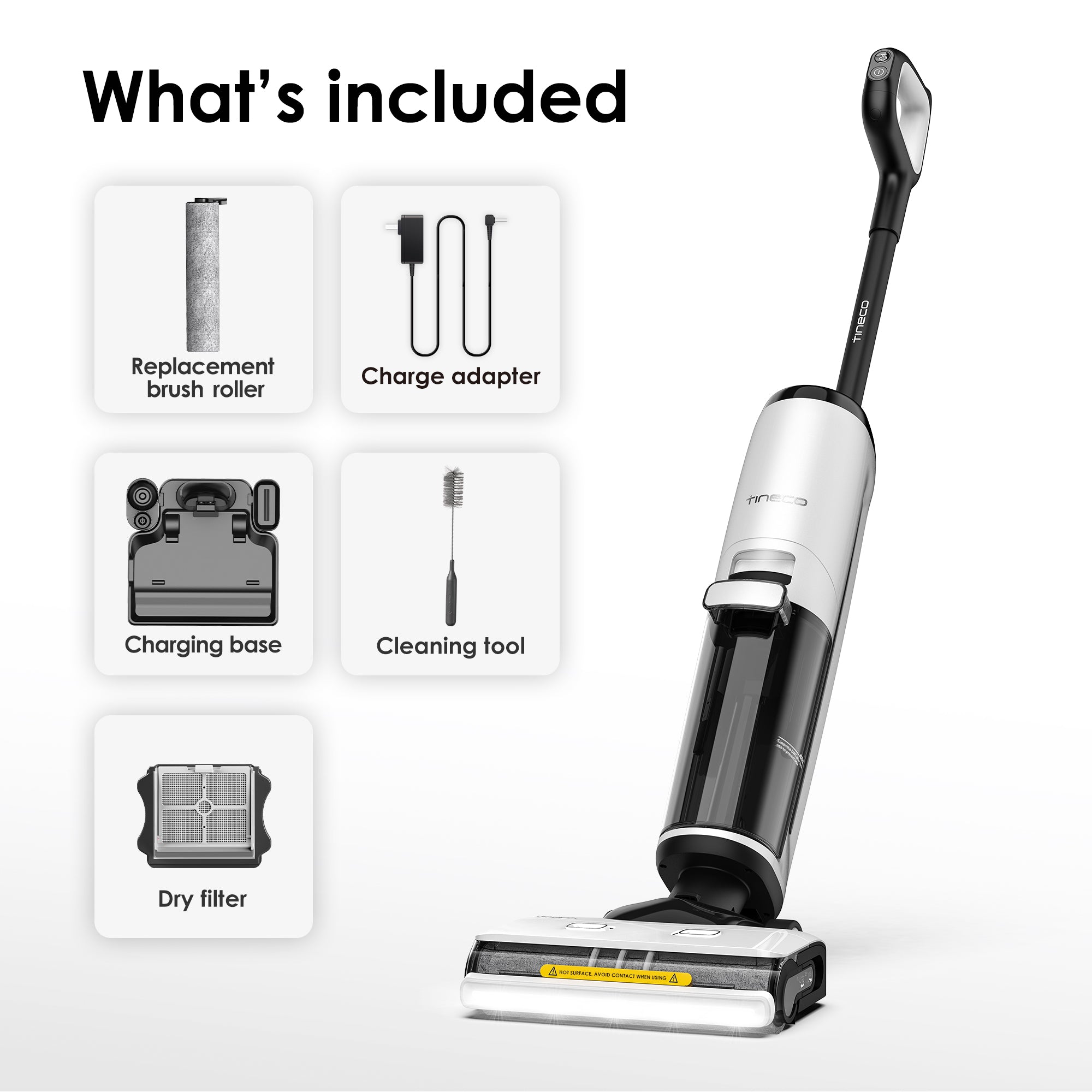 Tineco FLOOR ONE S7 Steam Smart Wet Dry Vacuum Cleaner